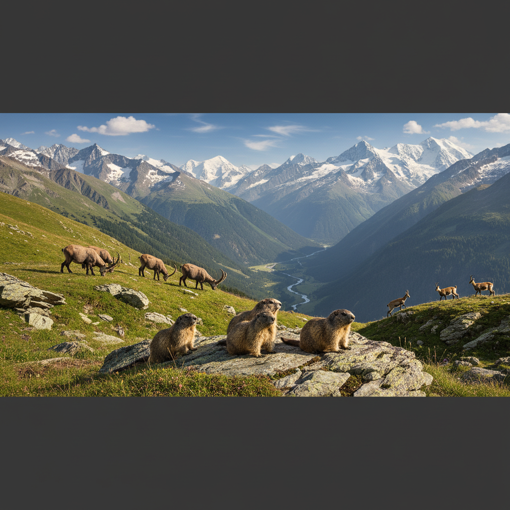Faune alpine autour de Valloire : 8 espèces à observer dans la Valloirette