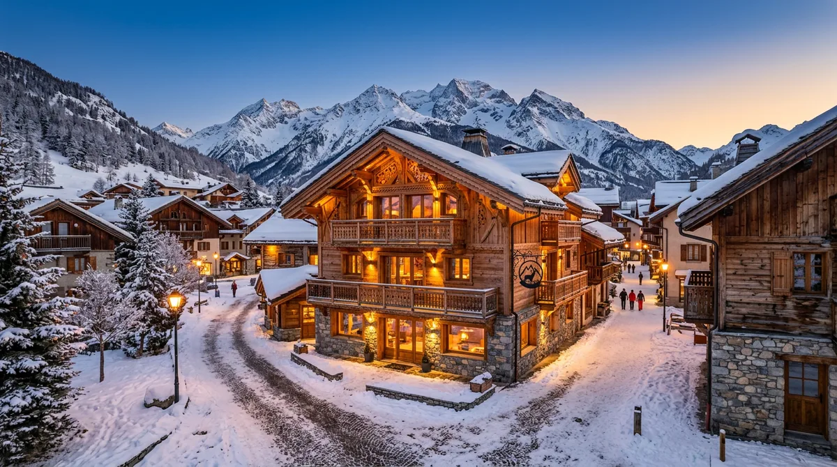 Location Valloire centre : appartements et chalets en coeur de station